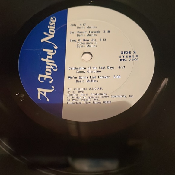 LP A joyful noise vinyl Record album Christian folk music charismatic Songs - Picture 6 of 12